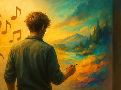 How a Song Becomes a Painting?