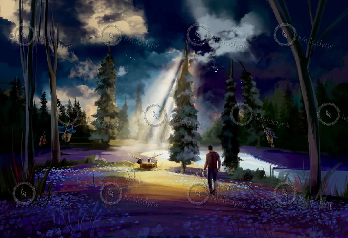 Man in the Woods