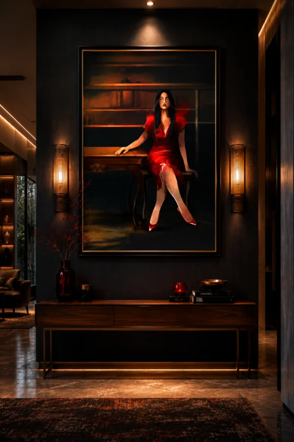 Untamable Lady — Framed